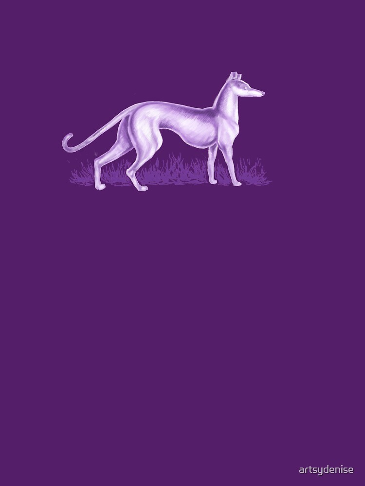 Purple Whippet by artsydenise