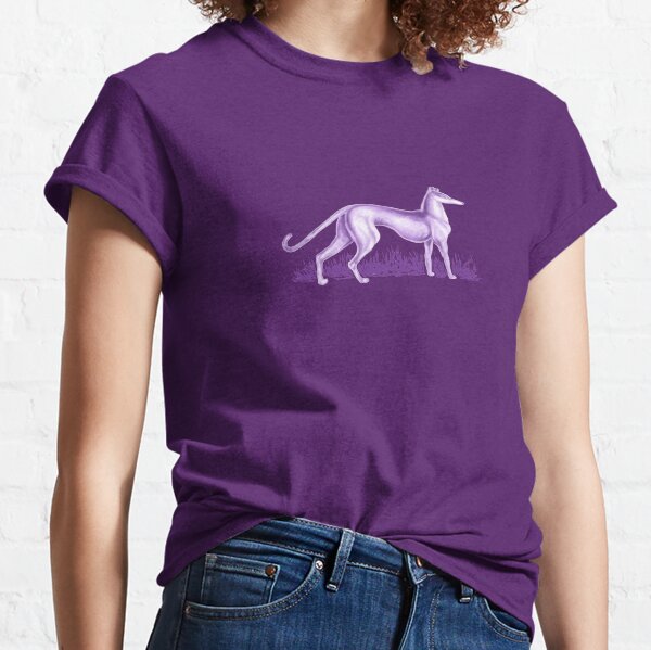 Purple Whippet Classic T-Shirt