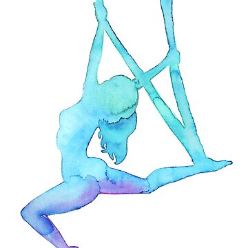 Aperçu de l'œuvre Fille aérienne - yoga anti-gravité de Aurora Gritti