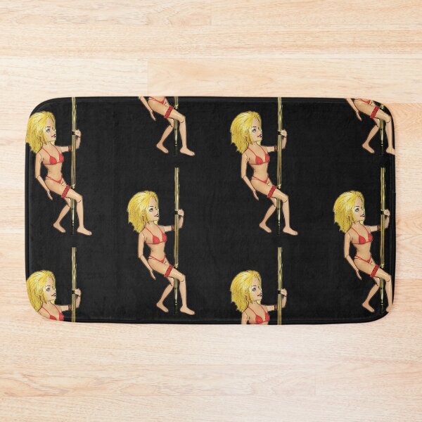 Item preview, Pole Dancing Pole Dancer! Funny Poledancing Art! designed and sold by loveplasticpam.