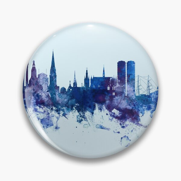 Item preview, Dundee Scotland Skyline designed and sold by ArtPrints.