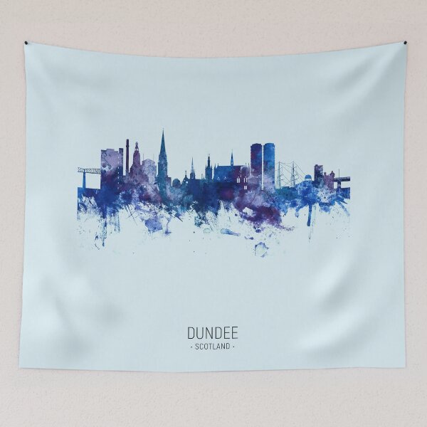 Item preview, Dundee Scotland Skyline designed and sold by ArtPrints.