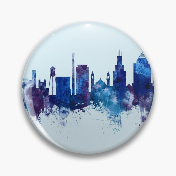 Artikelvorschau, Durham North Carolina Skyline entworfen und verkauft von ArtPrints.