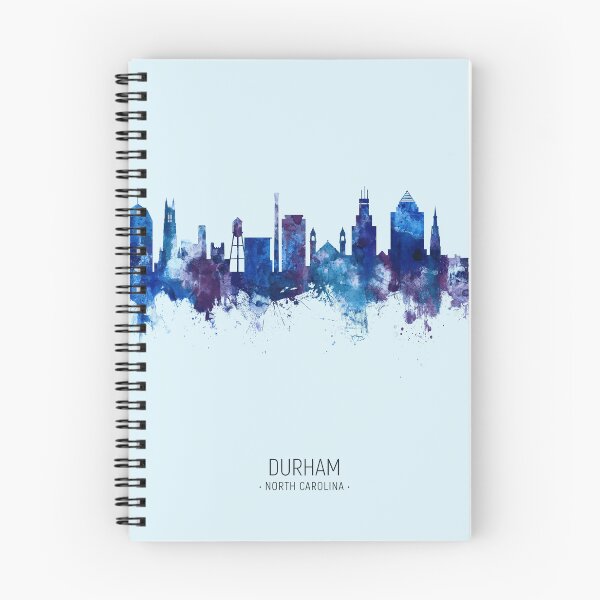 Artikelvorschau, Durham North Carolina Skyline entworfen und verkauft von ArtPrints.