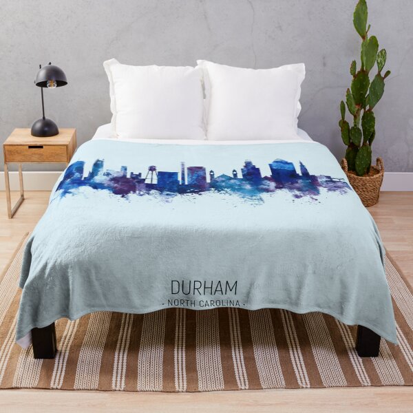 Item preview, Durham North Carolina Skyline designed and sold by ArtPrints.