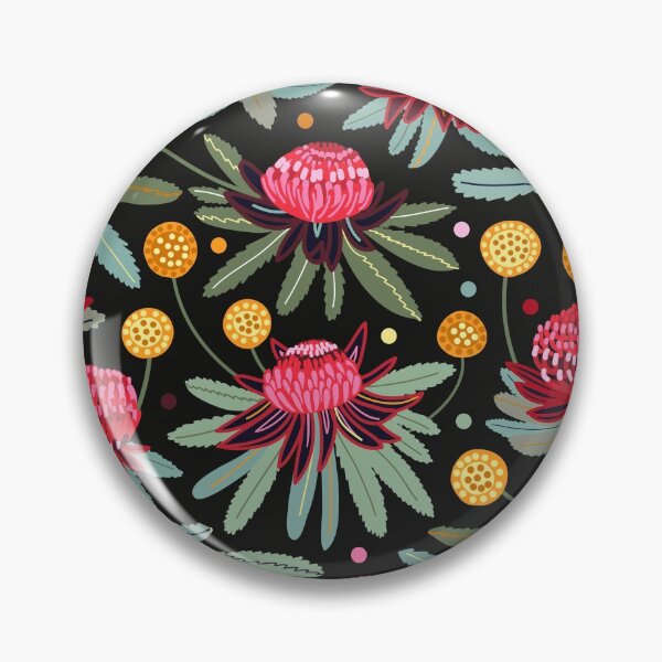 Item preview, Waratahs and Craspedia designed and sold by TigaTiga.