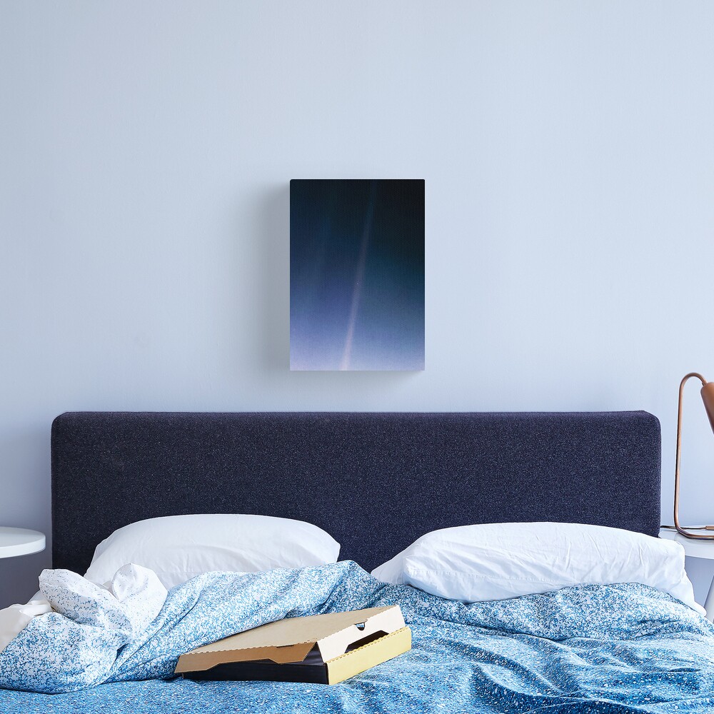Pale Blue Dot — Voyager 1 ⛔ 2020 revision Canvas Print