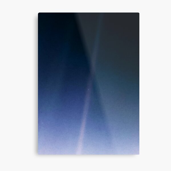 Pale Blue Dot — Voyager 1 ⛔ 2020 revision Metal Print