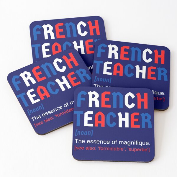 Item preview, French Teacher Noun Magnificent Magnifique designed and sold by Time4German.