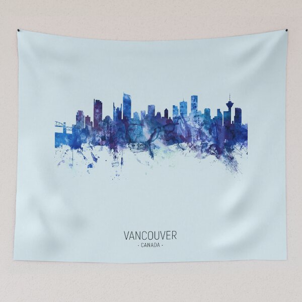 Artikelvorschau, Vancouver Canada Skyline entworfen und verkauft von ArtPrints.