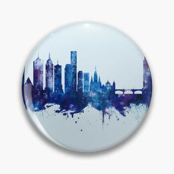 Item preview, Melbourne Australia Skyline designed and sold by ArtPrints.