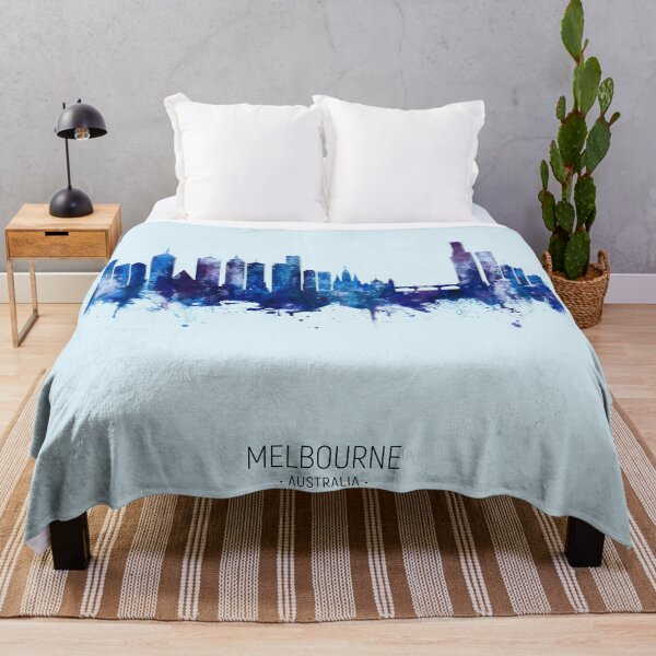 Item preview, Melbourne Australia Skyline designed and sold by ArtPrints.