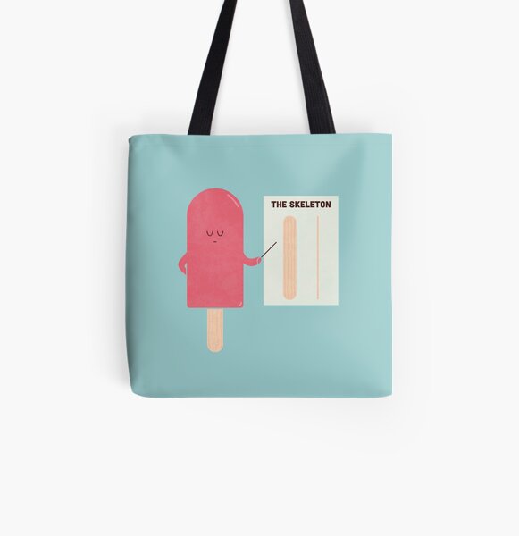 Anatomy All Over Print Tote Bag