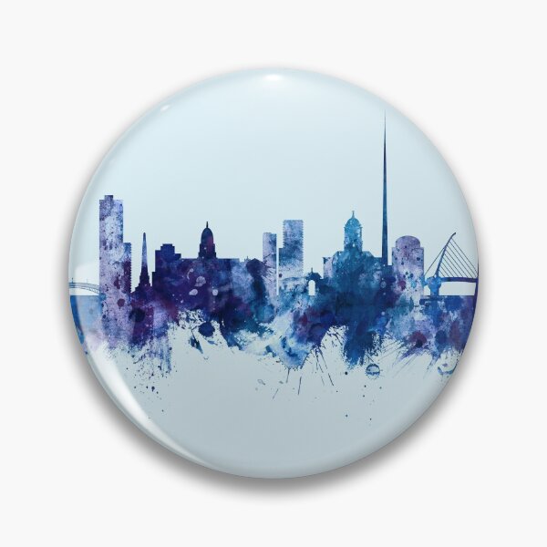Item preview, Dublin Ireland Skyline designed and sold by ArtPrints.