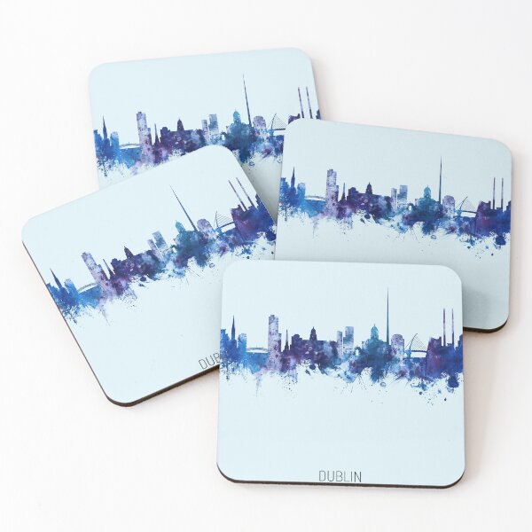 Item preview, Dublin Ireland Skyline designed and sold by ArtPrints.