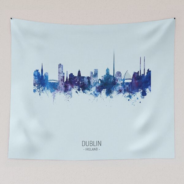 Artikelvorschau, Dublin Ireland Skyline entworfen und verkauft von ArtPrints.