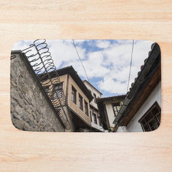 Item preview, Old Town Plovdiv - Splendid Curly Fence and Classic Oriel Windows designed and sold by Georgia Mizuleva.