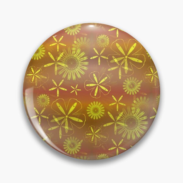 Item preview, Yellow flowers pattern designed and sold by iRenza.