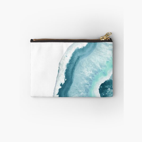 Item preview, Aqua Blue Agate Art 1 designed and sold by dreamprint.