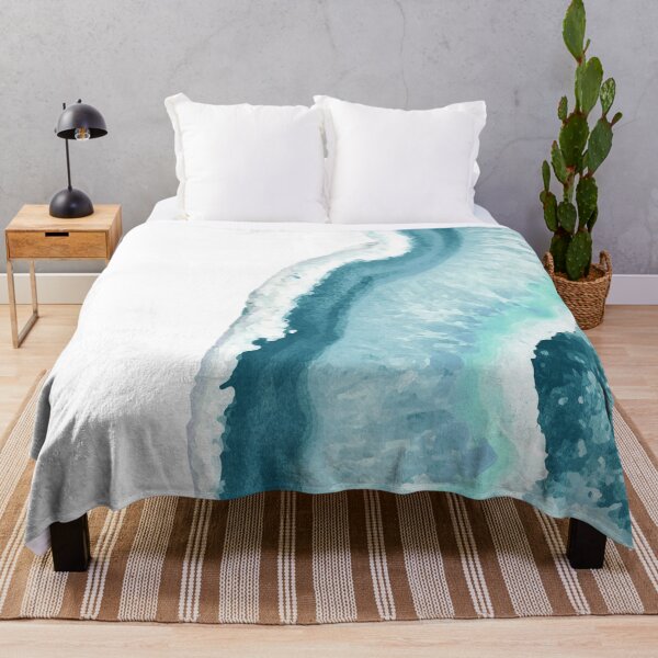 Item preview, Aqua Blue Agate Art 1 designed and sold by dreamprint.