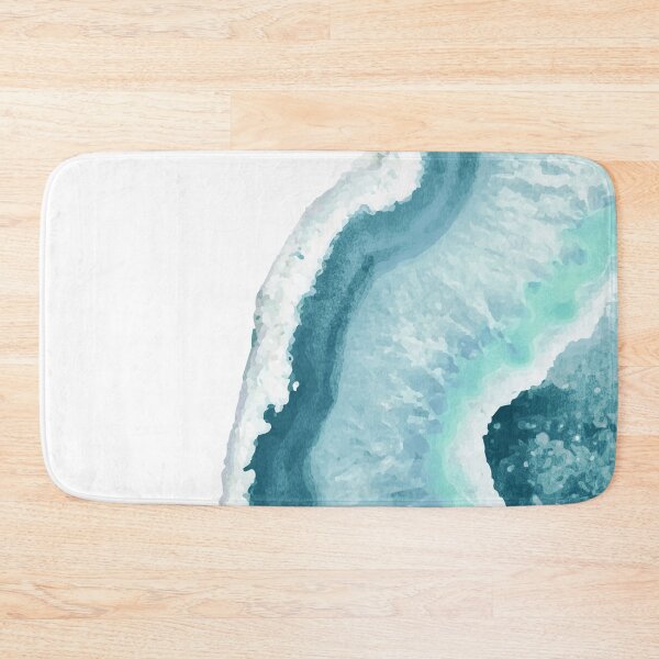 Item preview, Aqua Blue Agate Art 1 designed and sold by dreamprint.