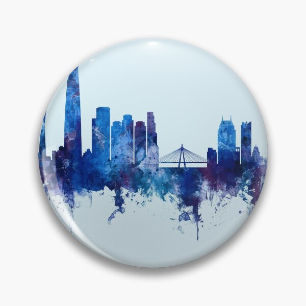 Artikelvorschau, Seoul Skyline South Korea entworfen und verkauft von ArtPrints.