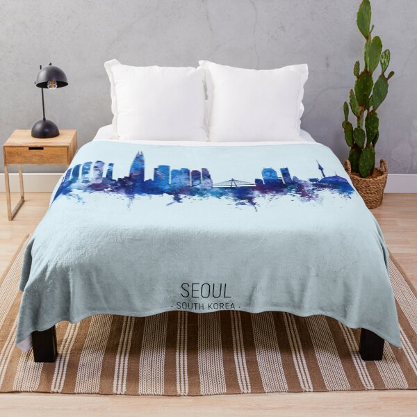 Item preview, Seoul Skyline South Korea designed and sold by ArtPrints.