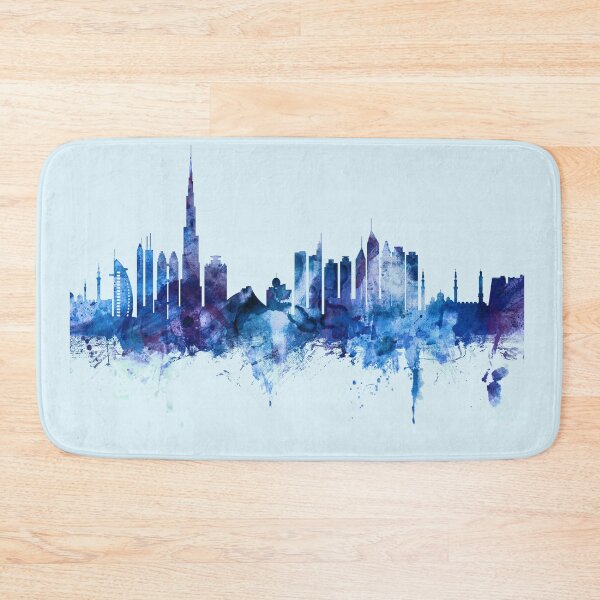 Aperçu de l'œuvre Dubai Skyline créée et vendue par ArtPrints.