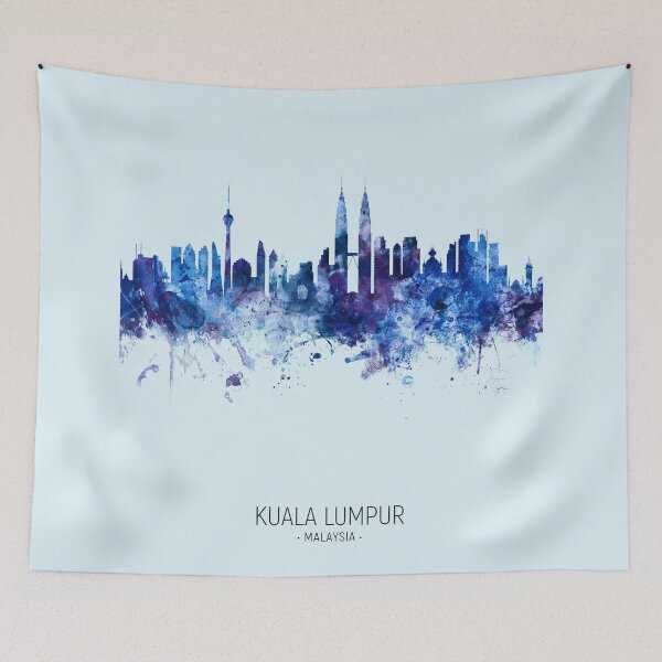 Item preview, Kuala Lumpur Malaysia Skyline designed and sold by ArtPrints.