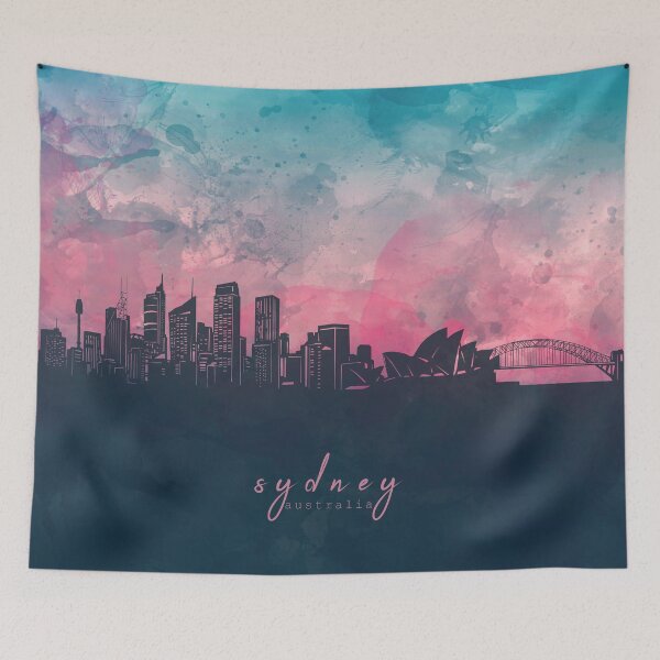Item preview, sydney skyline designed and sold by BekimART2.