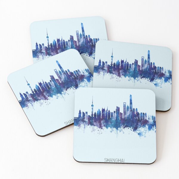 Item preview, Shanghai China Skyline designed and sold by ArtPrints.