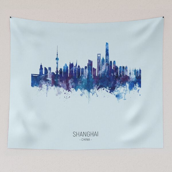 Item preview, Shanghai China Skyline designed and sold by ArtPrints.
