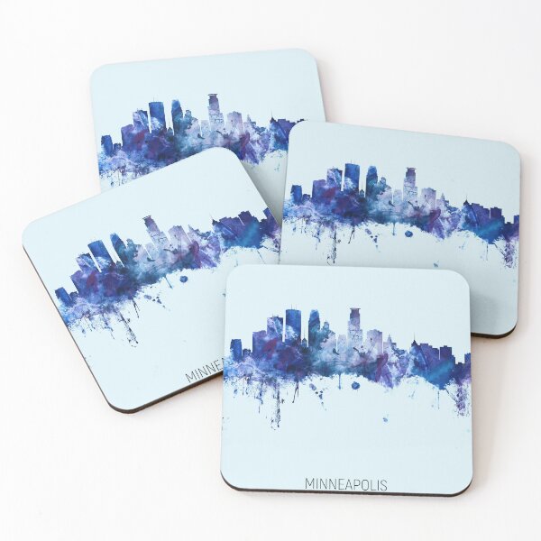 Item preview, Minneapolis Minnesota Skyline designed and sold by ArtPrints.
