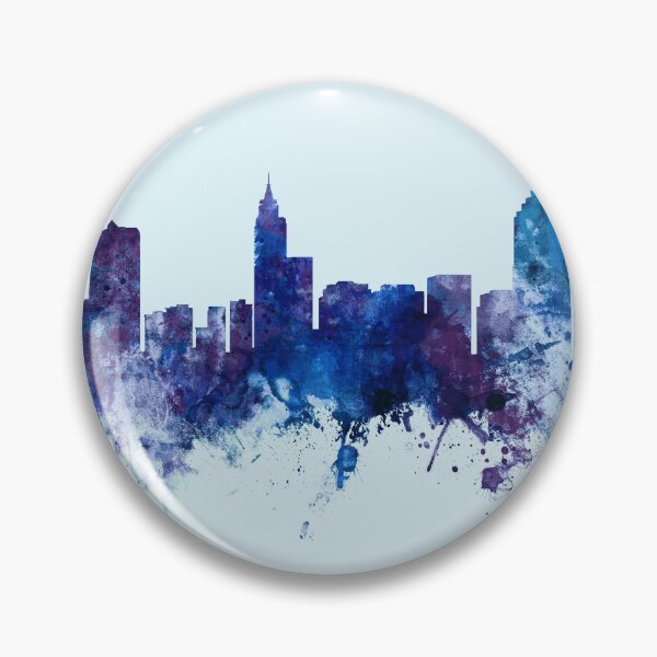 Artikelvorschau, Raleigh North Carolina Skyline entworfen und verkauft von ArtPrints.