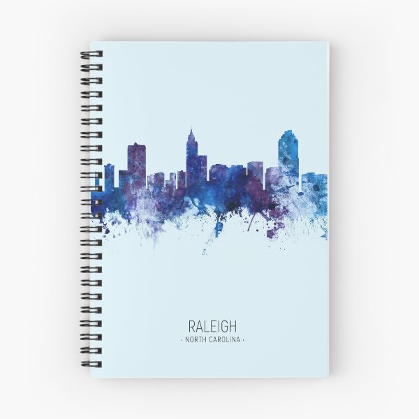 Item preview, Raleigh North Carolina Skyline designed and sold by ArtPrints.