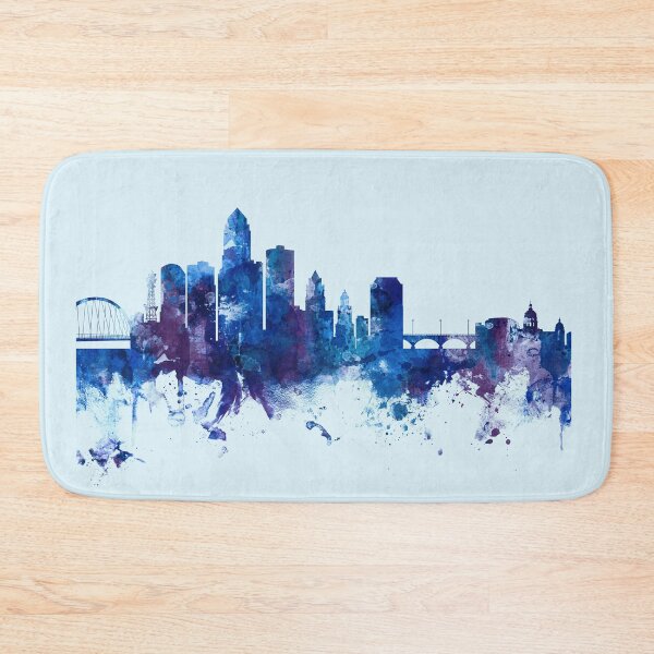 Item preview, Des Moines Iowa Skyline designed and sold by ArtPrints.