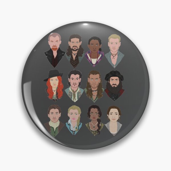Item preview, Black Sails characters designed and sold by Jess-P.