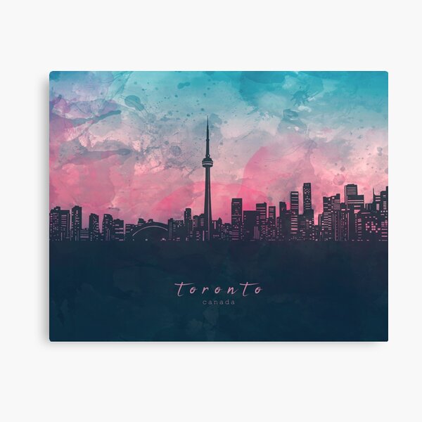 toronto skyline Canvas Print