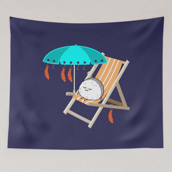 Item preview, Funny sushi relaxes designed and sold by spontania.