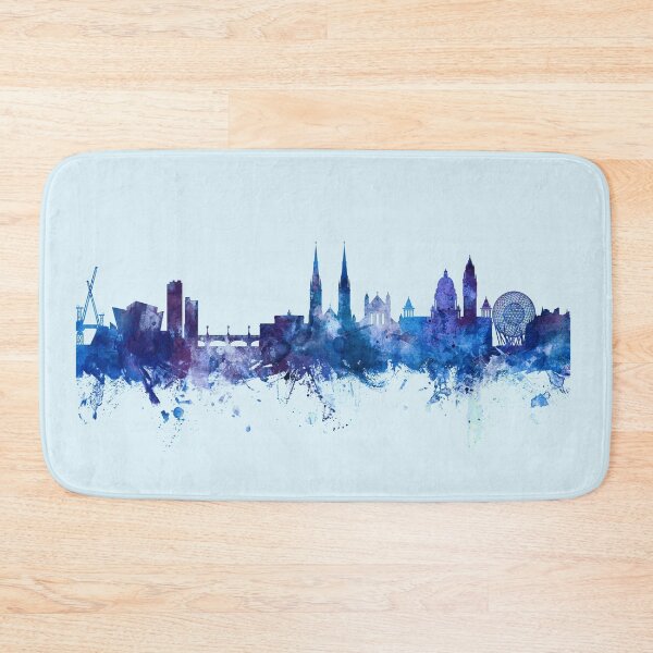 Item preview, Belfast Northern Ireland Skyline designed and sold by ArtPrints.