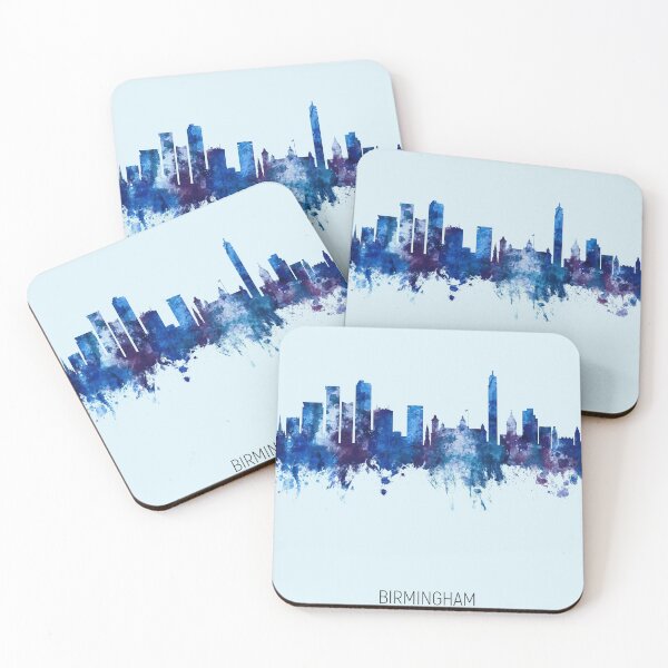 Item preview, Birmingham England Skyline designed and sold by ArtPrints.