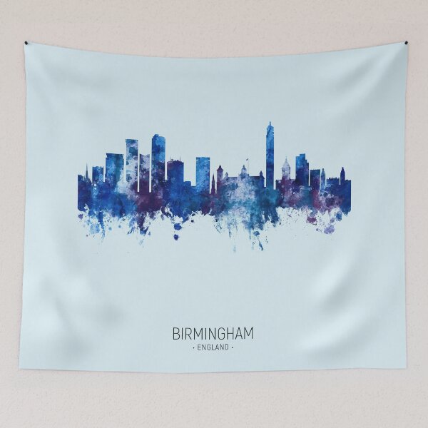 Item preview, Birmingham England Skyline designed and sold by ArtPrints.