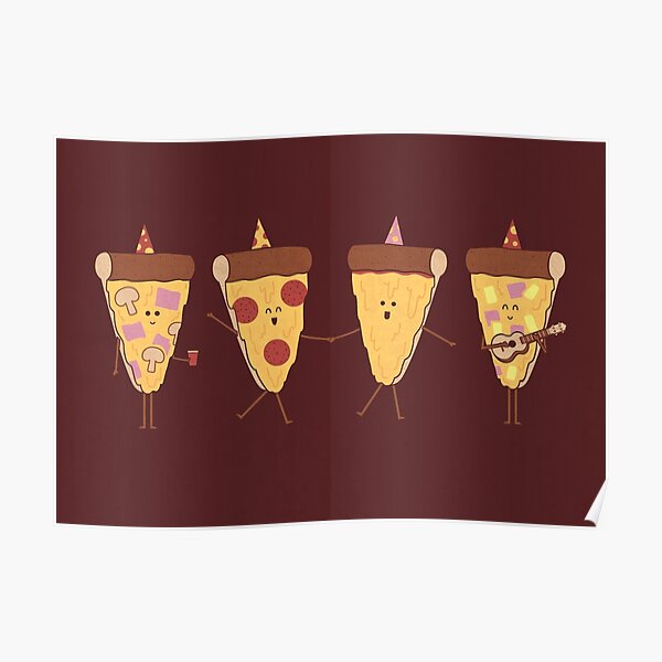 Pizza Party Poster
