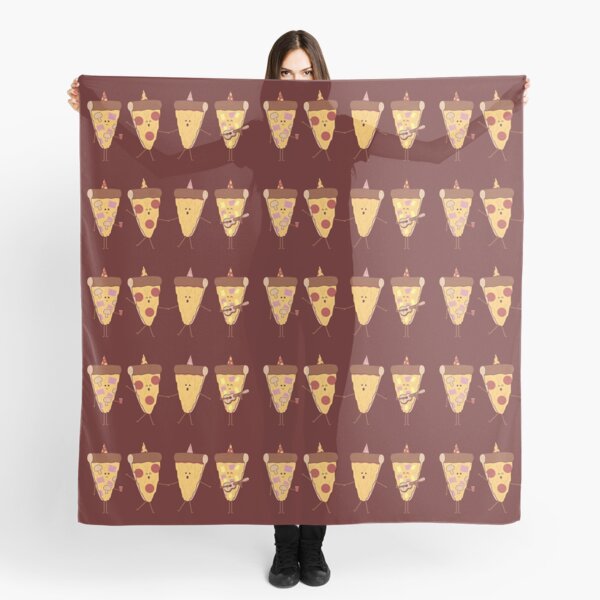 Pizza Party Scarf