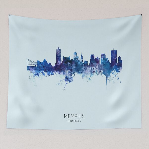 Item preview, Memphis Tennessee Skyline designed and sold by ArtPrints.