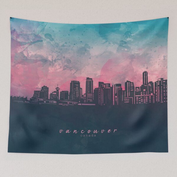 Item preview, vancouver skyline designed and sold by BekimART2.