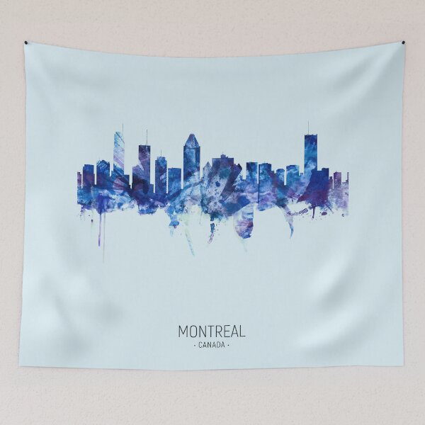 Item preview, Montreal Canada Skyline designed and sold by ArtPrints.