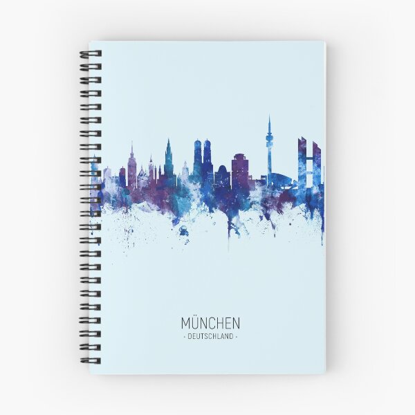 Item preview, Munich Germany Skyline designed and sold by ArtPrints.