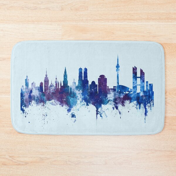 Item preview, Munich Germany Skyline designed and sold by ArtPrints.