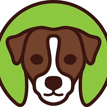 Artwork thumbnail, Dog Simple Sticker by AmandaDesign